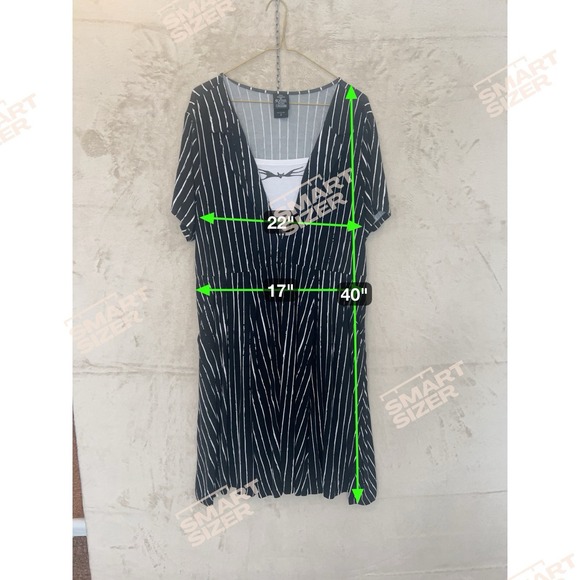 Torrid Women's 2 Disney Dress Nightmare Before Christmas Jack COSPLAY - Picture 7 of 7